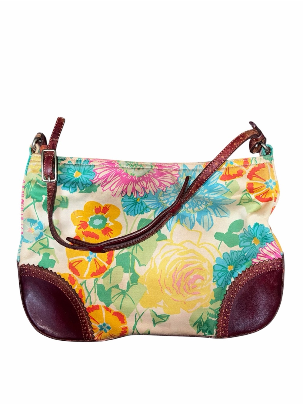 COACH VNTG 8176 ‘GIRLIE’ FLORAL HOBO BAG WITH COA - Picture 2 of 10